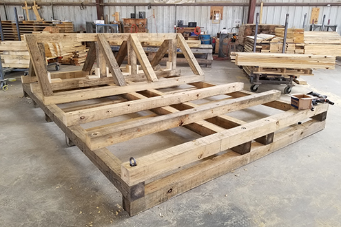 crates and pallets